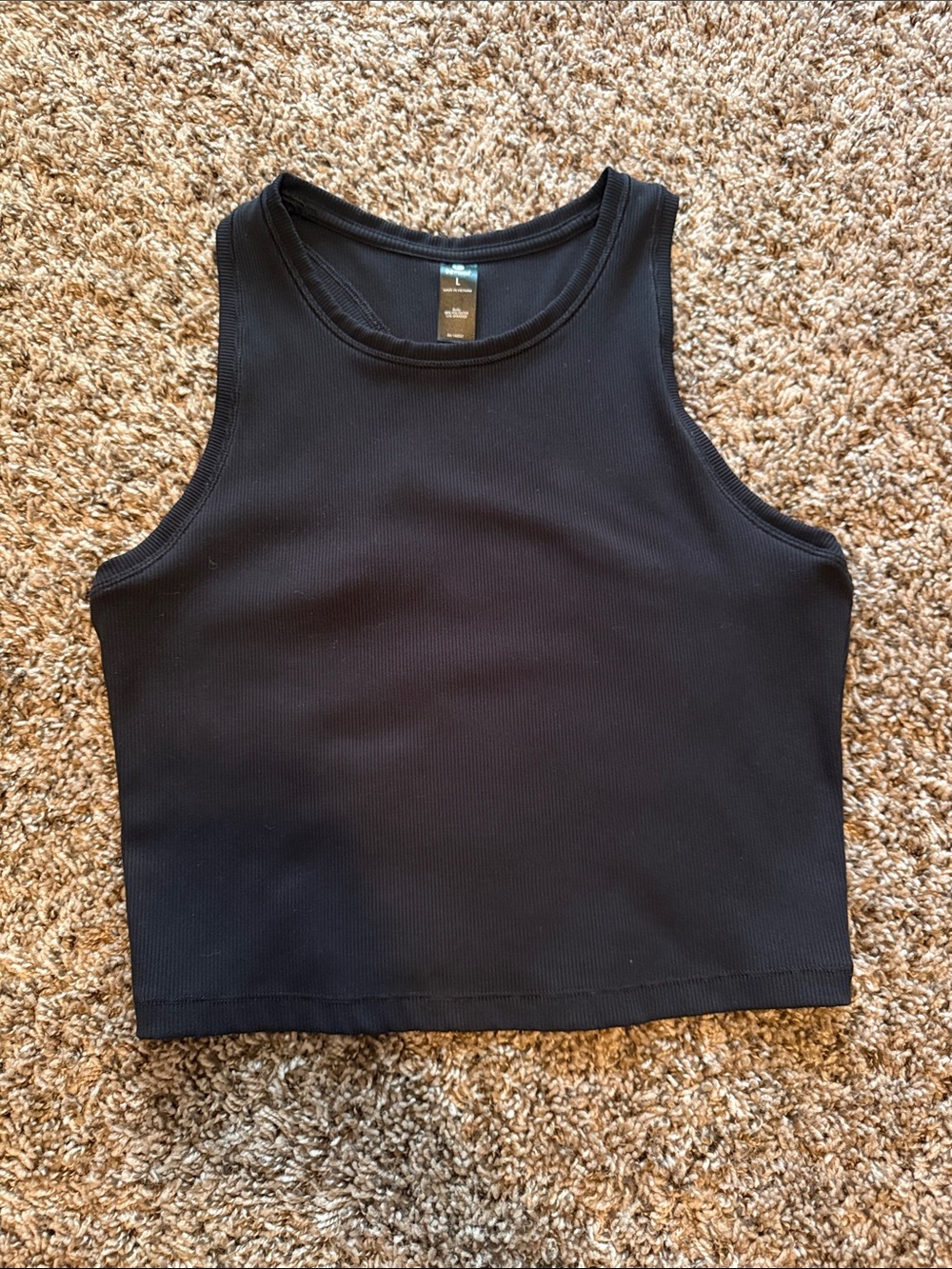 90 degree black tank